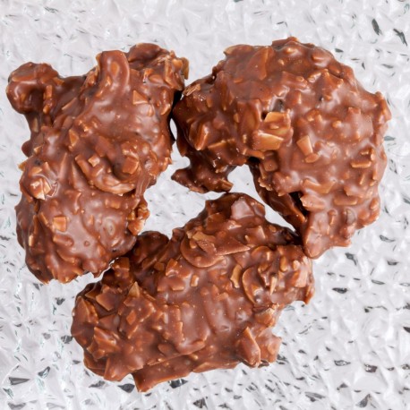 Rochers aux amandes lait