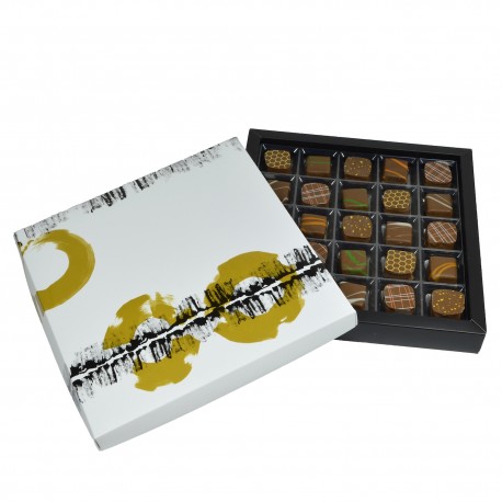 Boite Trendy chocolat lait sans alcool