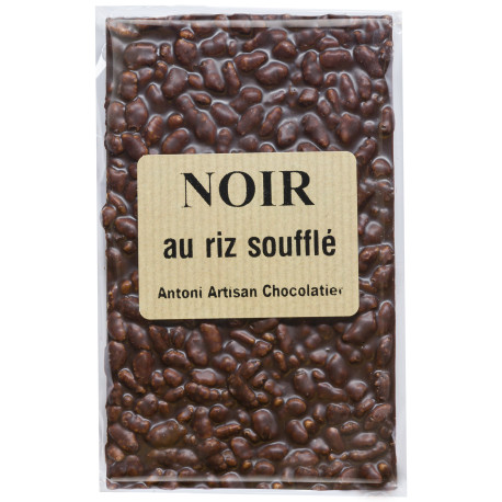 Chocolat Noir Riz soufflé