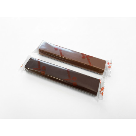 Barre de chocolat caracrakine LAIT ou NOIR