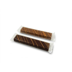 Barre de chocolat cacahuètes LAIT ou NOIR