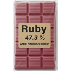 Chocolat ruby (naturellement rose)